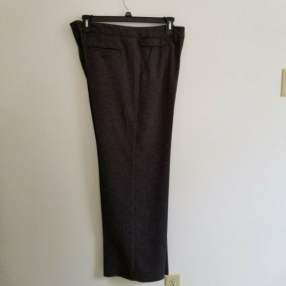 Sandro Sportswear Pants Womens 12 Gray High Rise Trousers Pockets Career - Picture 7 of 7